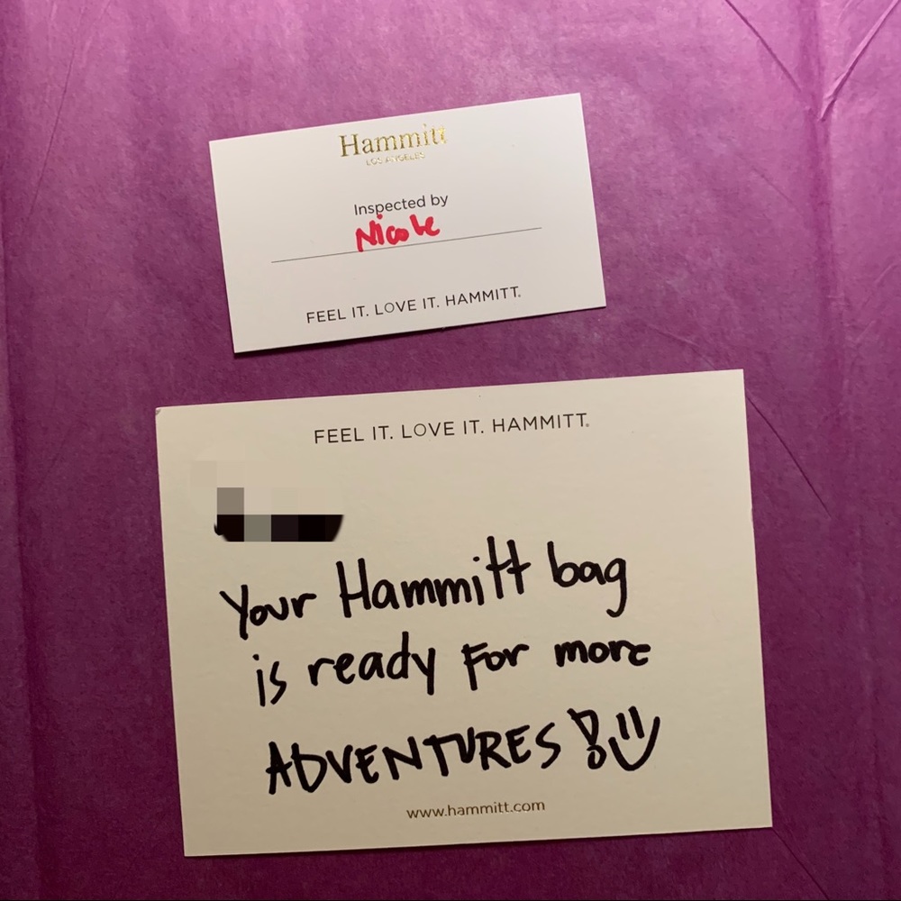 Just A Shout Out To Hammitt & Hammitt Lovers♥️
